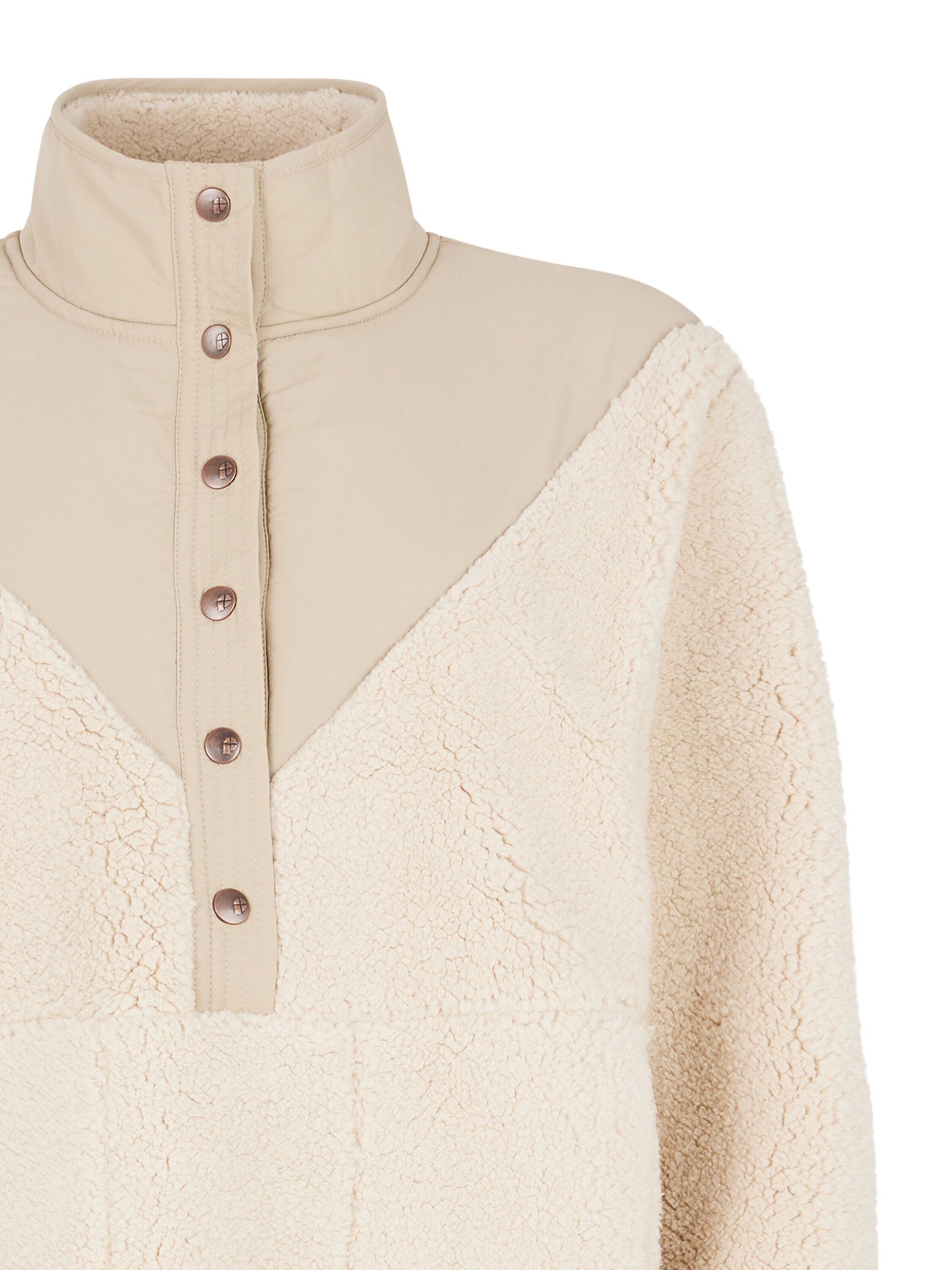 PROTEST Sports sweatshirt 'PRTCYBER' in Brown