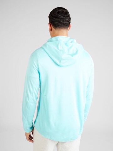 BIDI BADU Athletic Zip-Up Hoodie in Blue