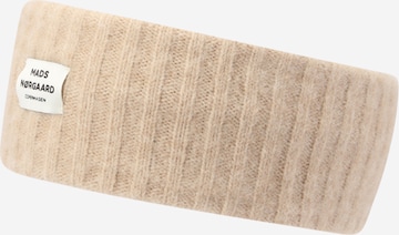 MADS NORGAARD COPENHAGEN Hoofdband 'Tosca Aschley' in Beige: voorkant