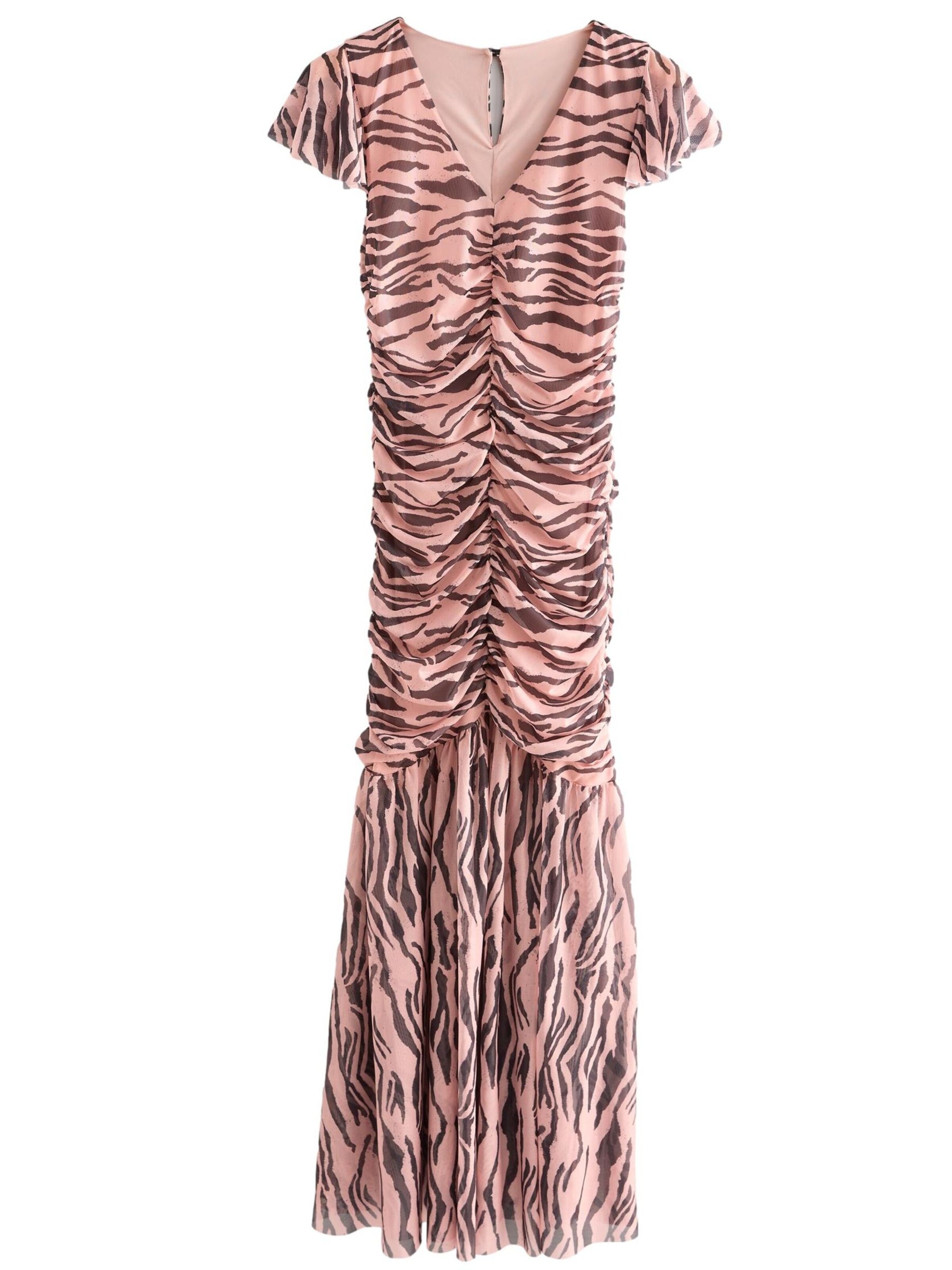 Next Платье в Ярко-розовый: спереди