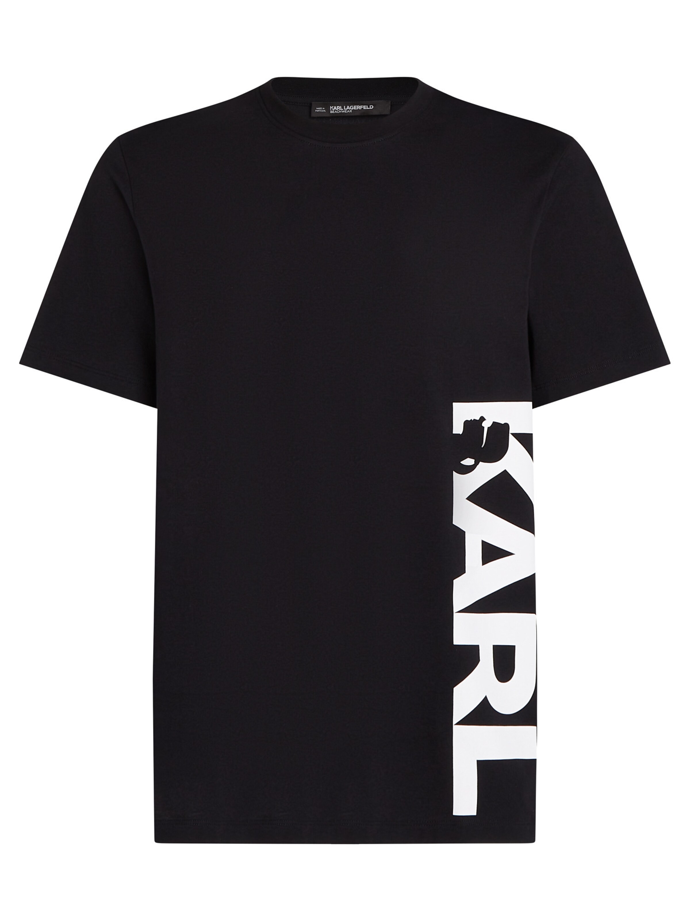 Karl Lagerfeld Shirt in Black: front