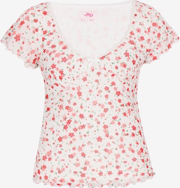 MYMO - Blusa em branco: frente