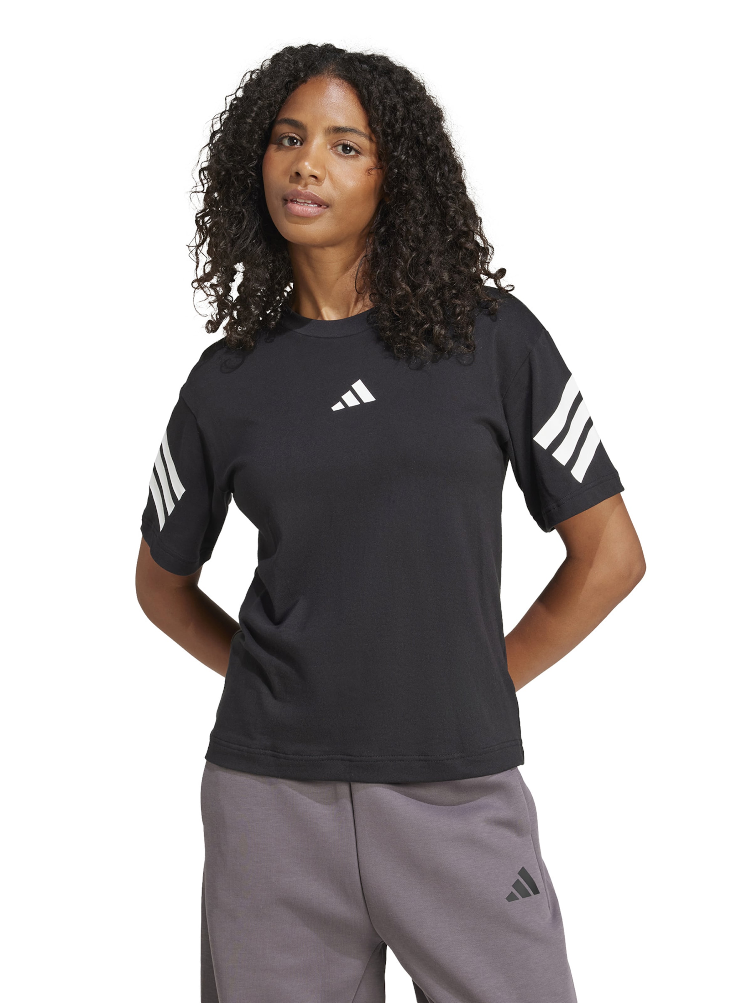 Tricou 'Future Icons' de la ADIDAS SPORTSWEAR pe negru: față