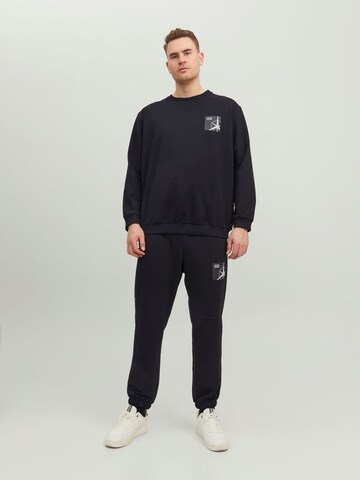 Jack & Jones Plus - Regular Calças 'Will Filo' em preto