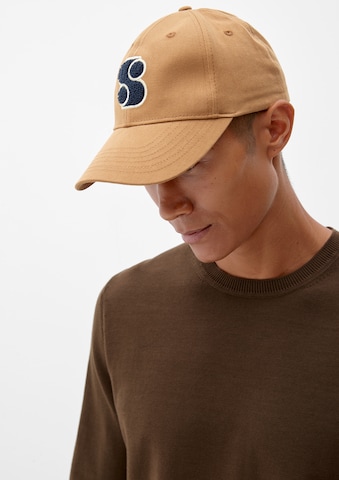 s.Oliver Cap in Brown: front