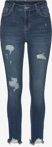 BUFFALO Skinny Jeans in Blauw: voorkant