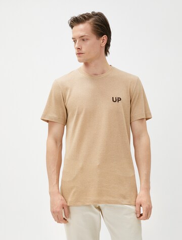 Koton T-Shirt in Beige