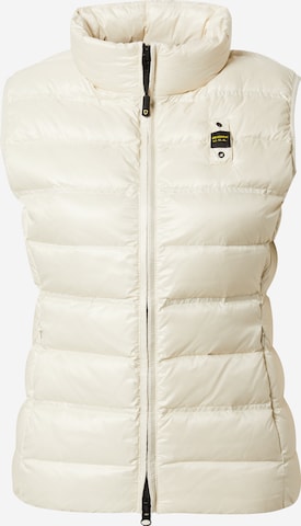 Gilet Blauer.USA en blanc : devant