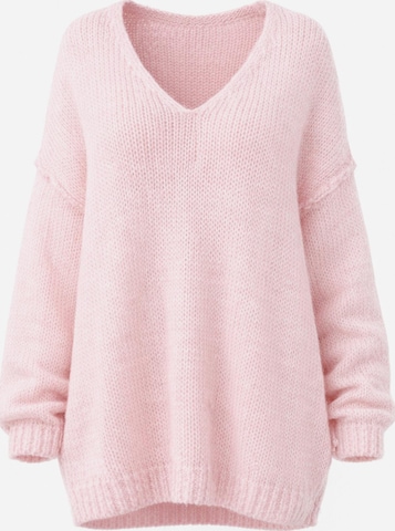Worldclassca Oversized Sweater in Pink: front