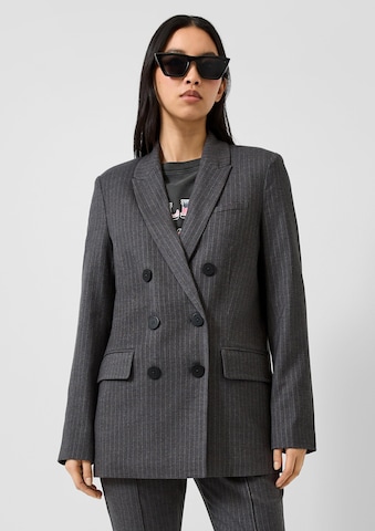 QS Blazer in Grey: front