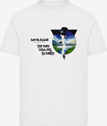 F4NT4STIC Shirt 'The Man Who Fell To Earth' in White: front