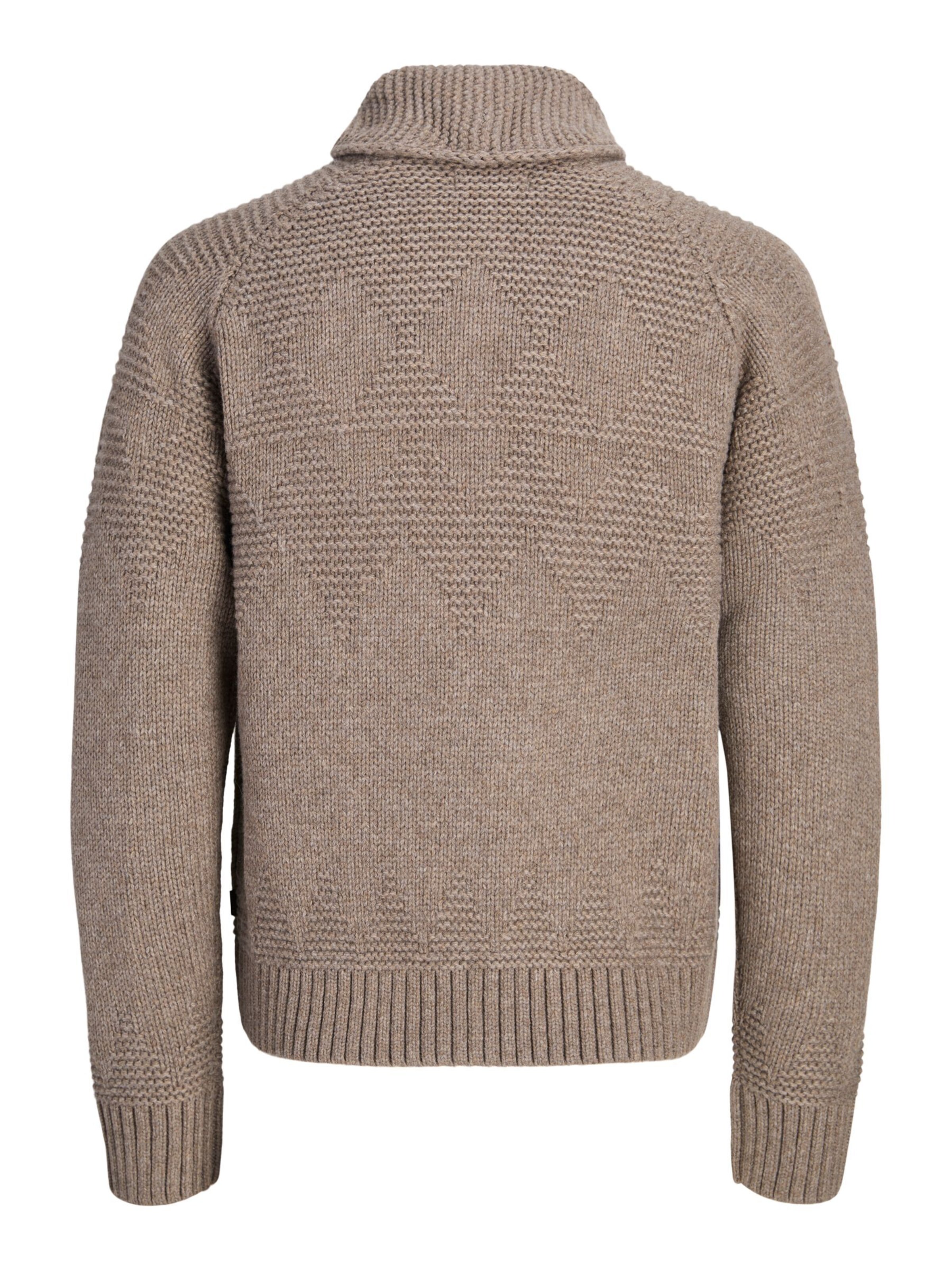 Vestes en maille JACK & JONES en marron