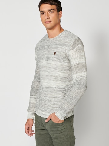 KOROSHI Sweter w kolorze szary