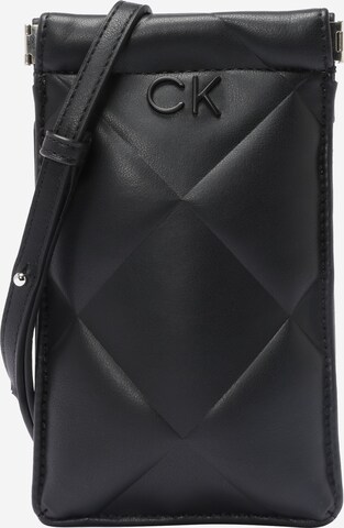 regular Custodia per smartphone di Calvin Klein in nero: frontale