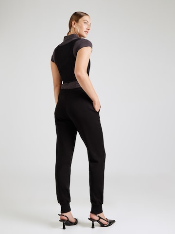 Versace Jeans Couture Zwężany krój Spodnie w kolorze czarny