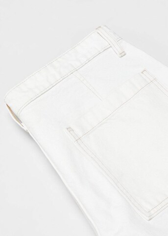 MANGO MAN Regular Jeans 'Brea' in Weiß