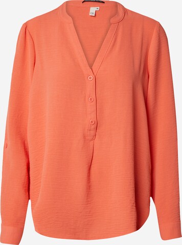 QS Blouse in Oranje: voorkant