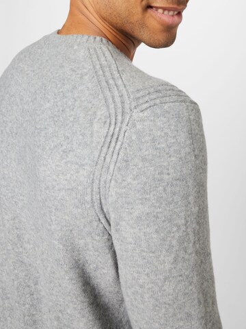 TOM TAILOR DENIM Pullover in Grau