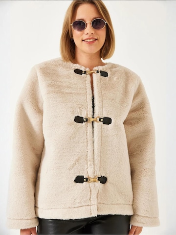 Manteau mi-saison Bianco Lucci en beige