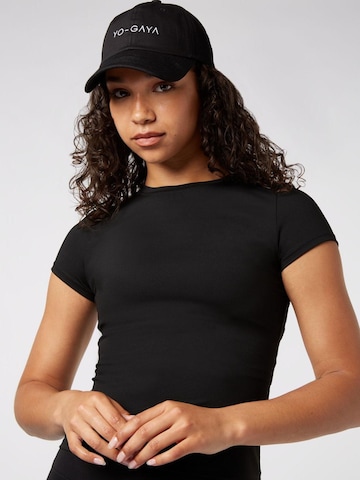 YO-GAYA Sportpet 'Cap' in Zwart