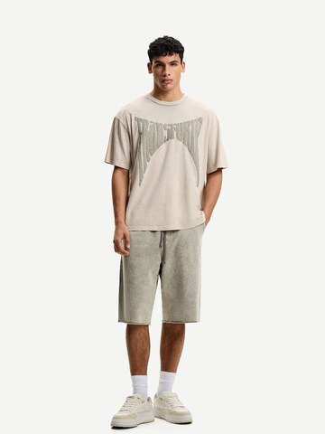 Bershka Koszulka w kolorze niebieski