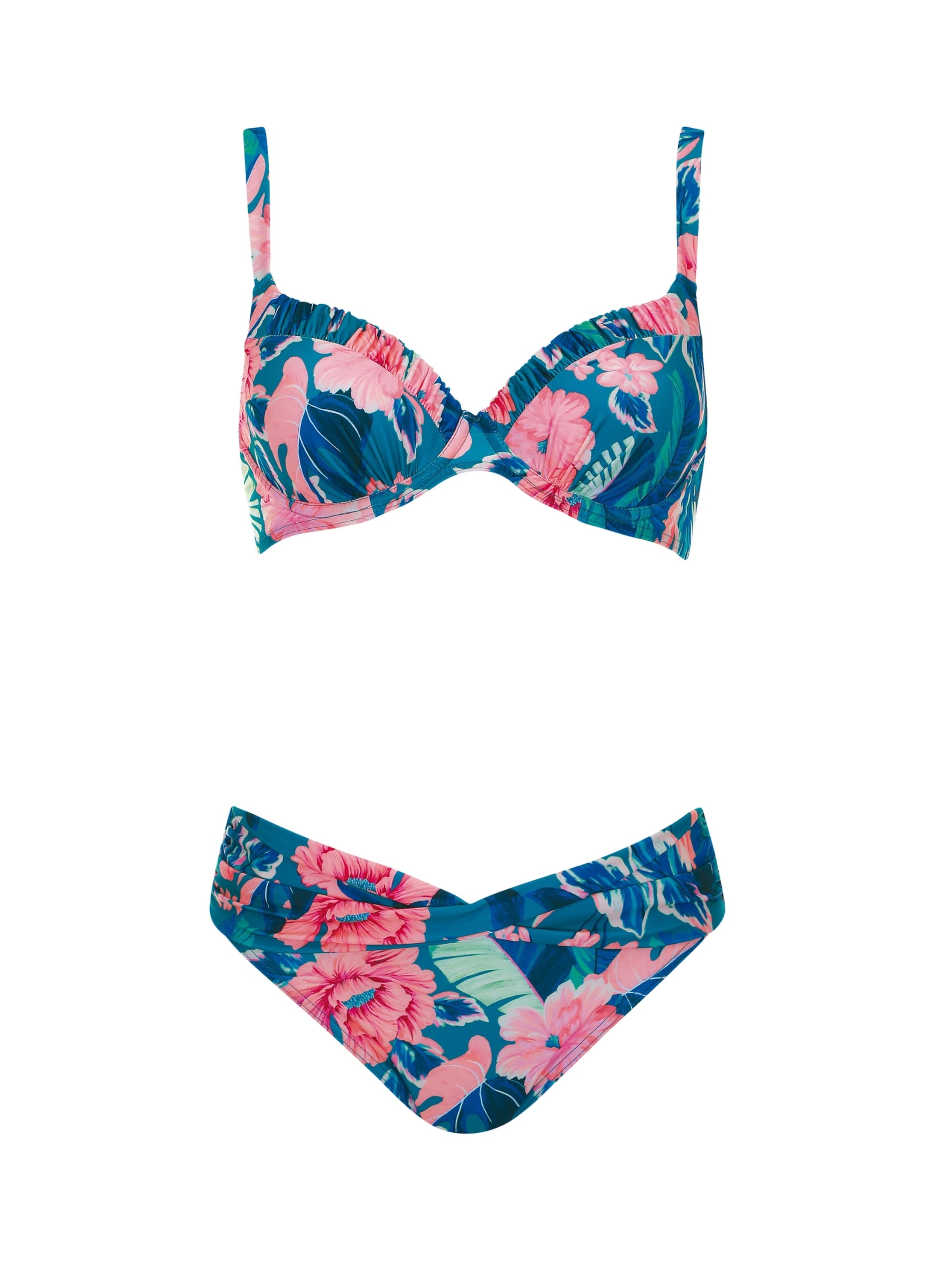 Invisible Bikini SUNFLAIR en bleu : devant