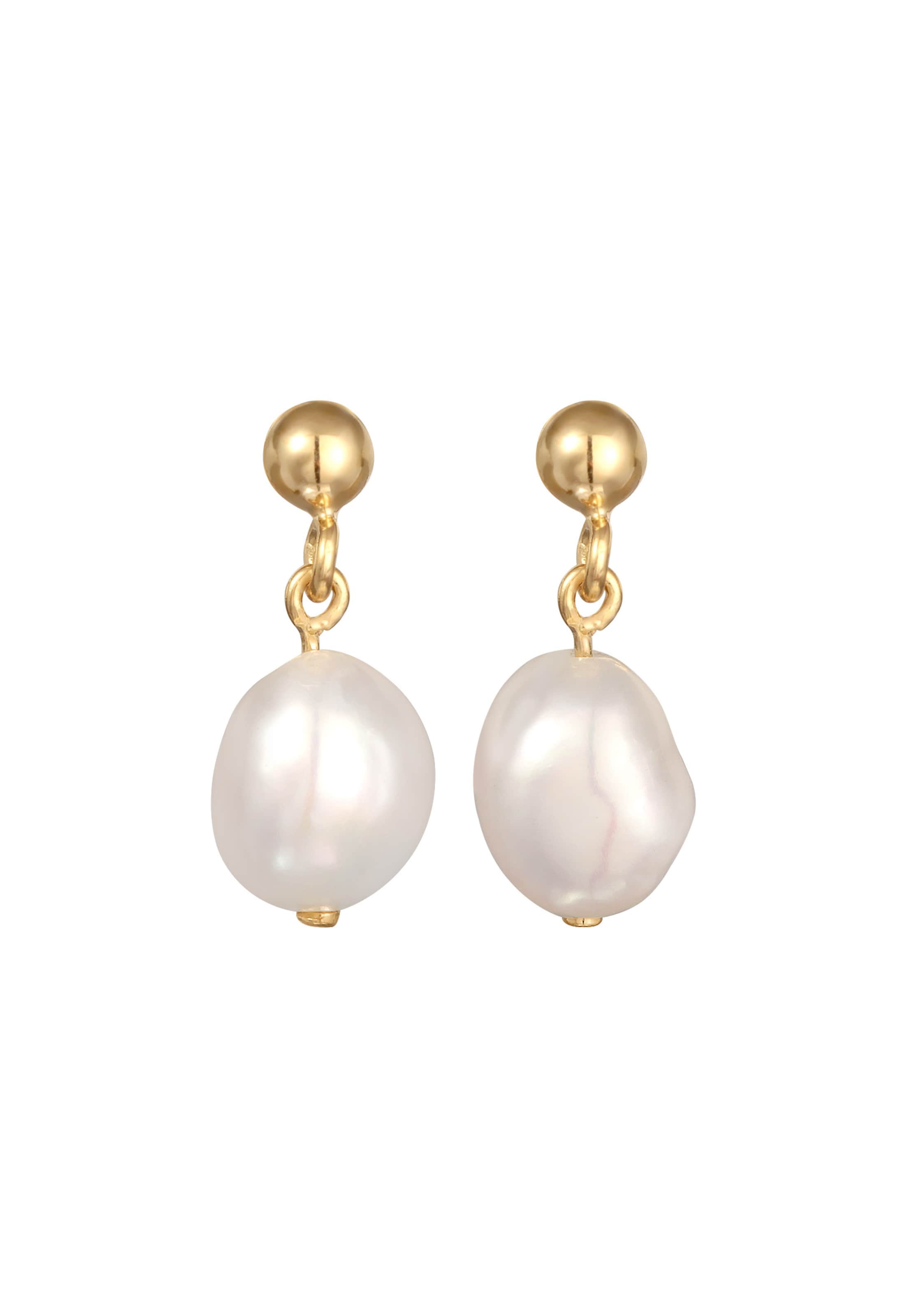Boucles d'oreilles ELLI PREMIUM en or : devant