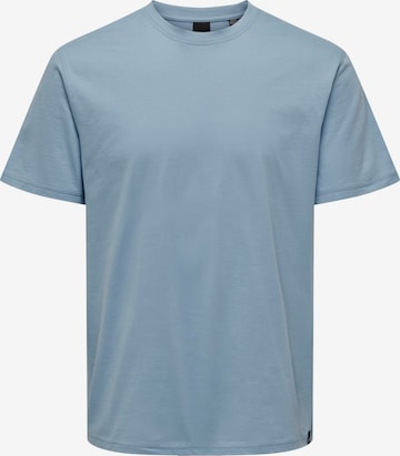 Only & Sons Shirt 'Max' in Blauw: voorkant