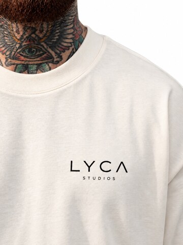 LYCA Studios Shirt 'Permanence Tee' in Beige