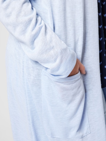 Cardigan EVOKED en bleu