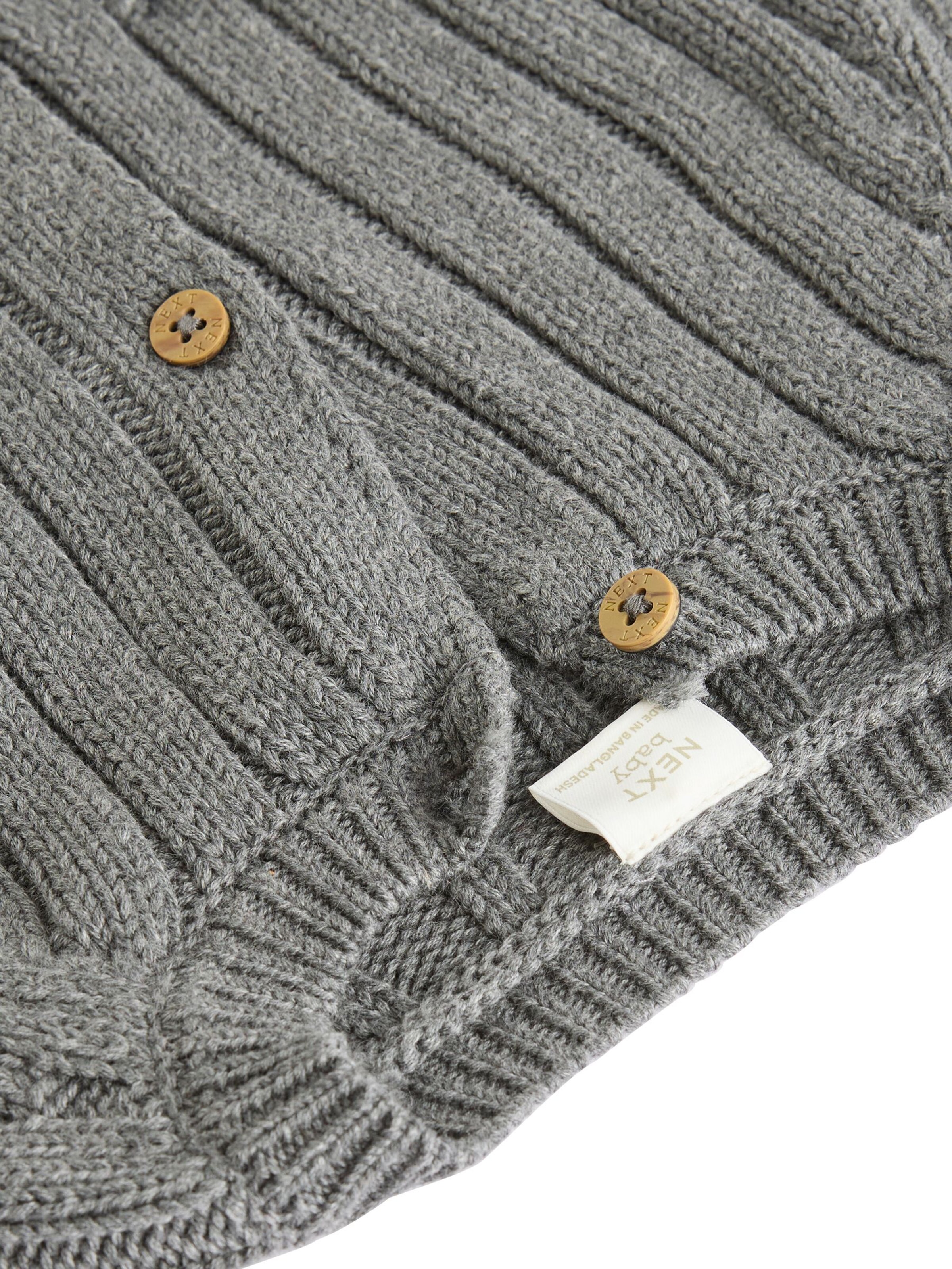 Next Knit cardigan in Grey