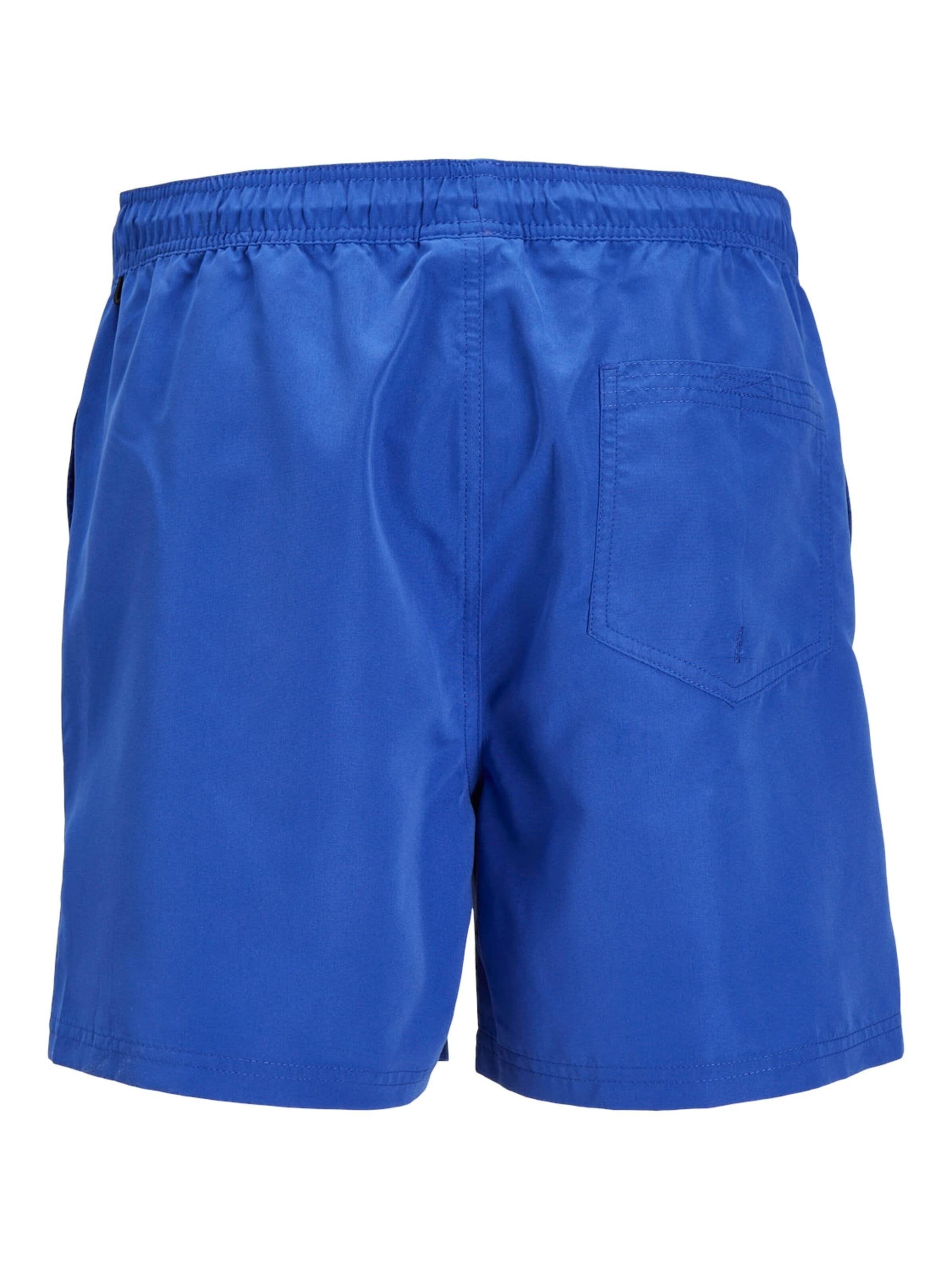 JACK & JONES Badeshorts i blå