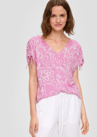 Maglietta di s.Oliver in rosa: frontale
