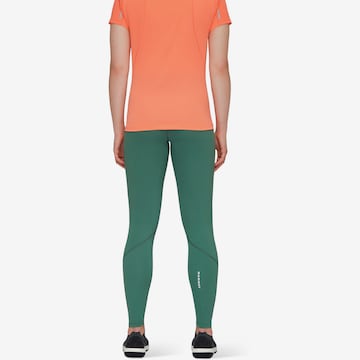 MAMMUT Skinny Workout Pants 'Aenergy' in Green