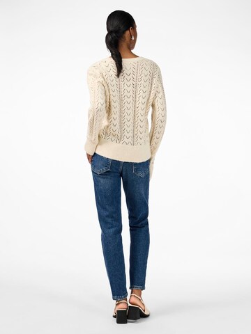 YAS Strickjacke 'YASTELLA' in Beige