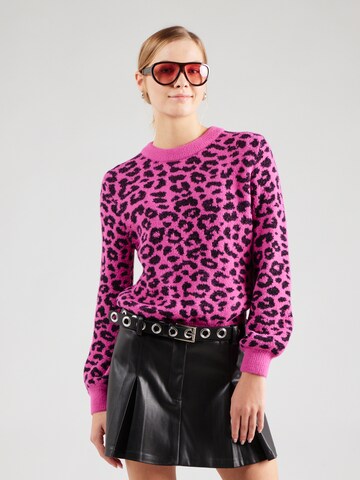 JDY Sweater 'JDYLORRAINE' in Pink: front