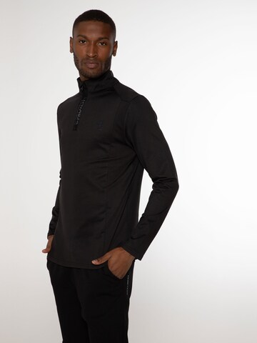 PROTEST Athletic Sweatshirt 'REWILL' in Black