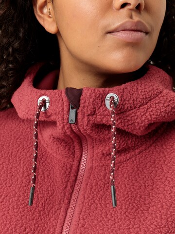 VAUDE Athletic fleece jacket 'Manukau' in Red