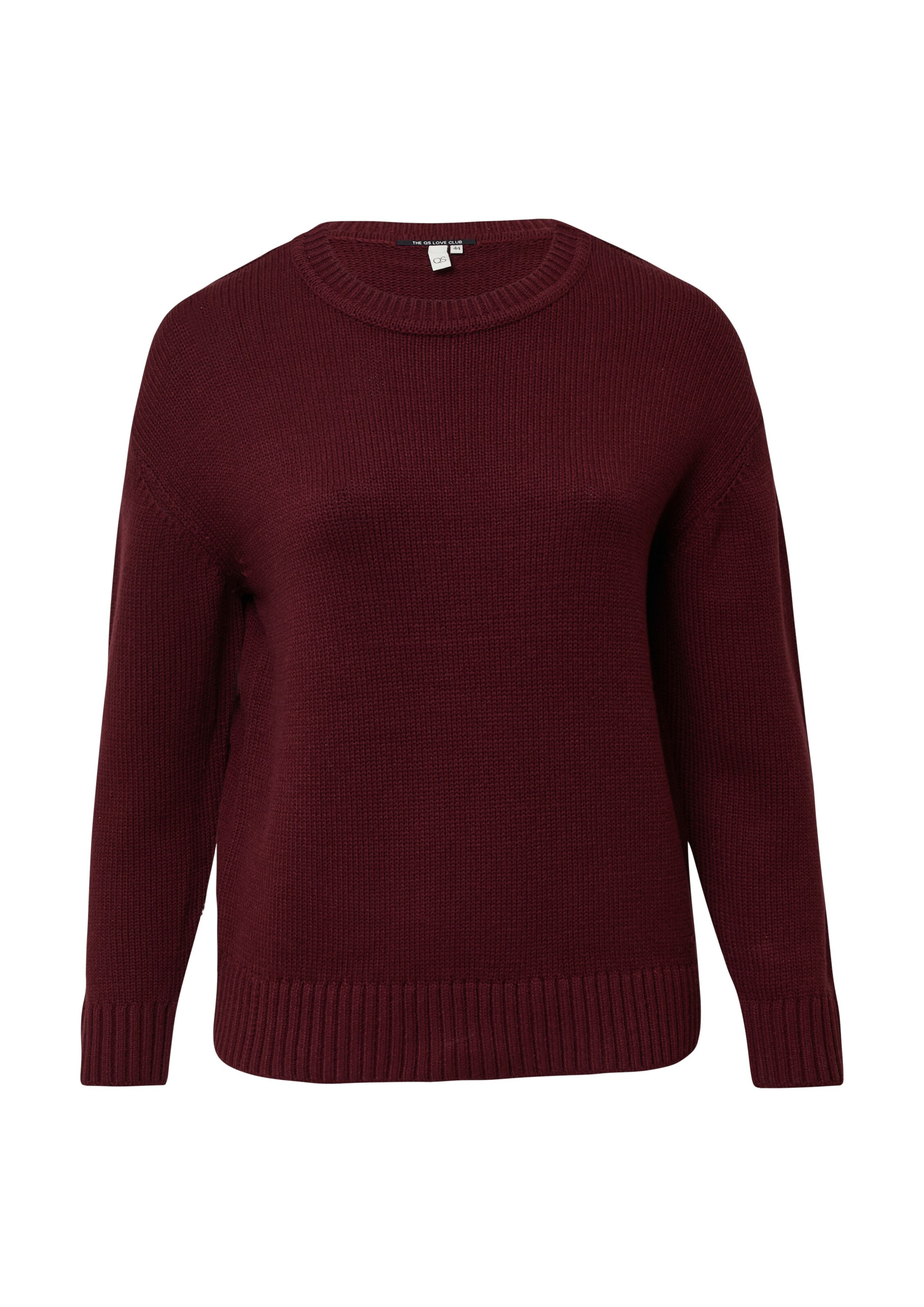 QS Pullover in Rot: Vorderseite