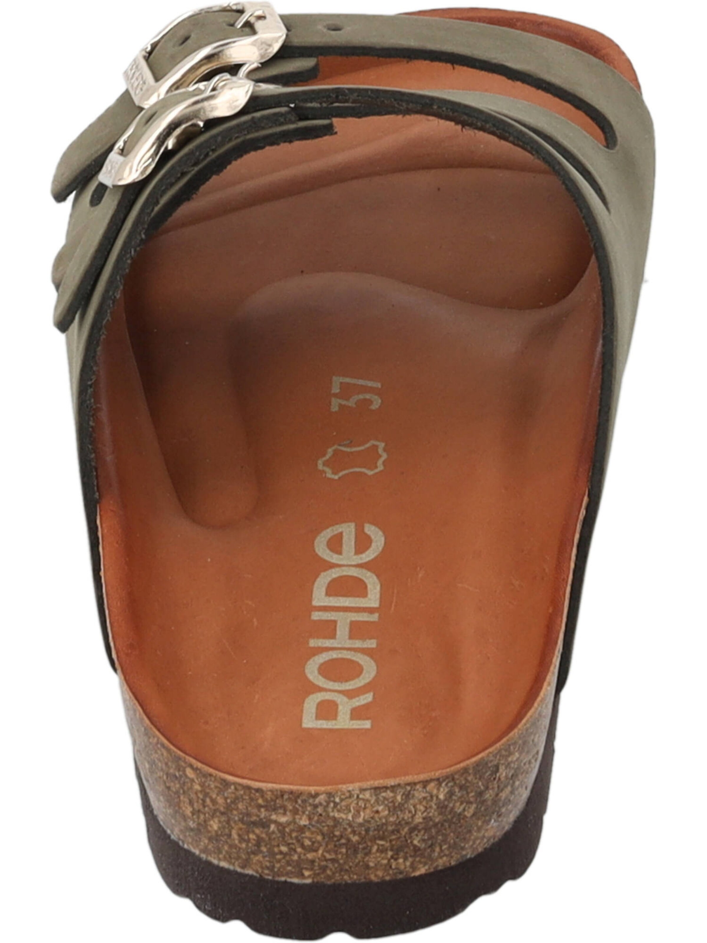 ROHDE Mules in Green