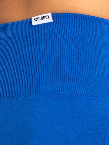 Coupe slim Pantalon de sport 'Issy' Smilodox en bleu