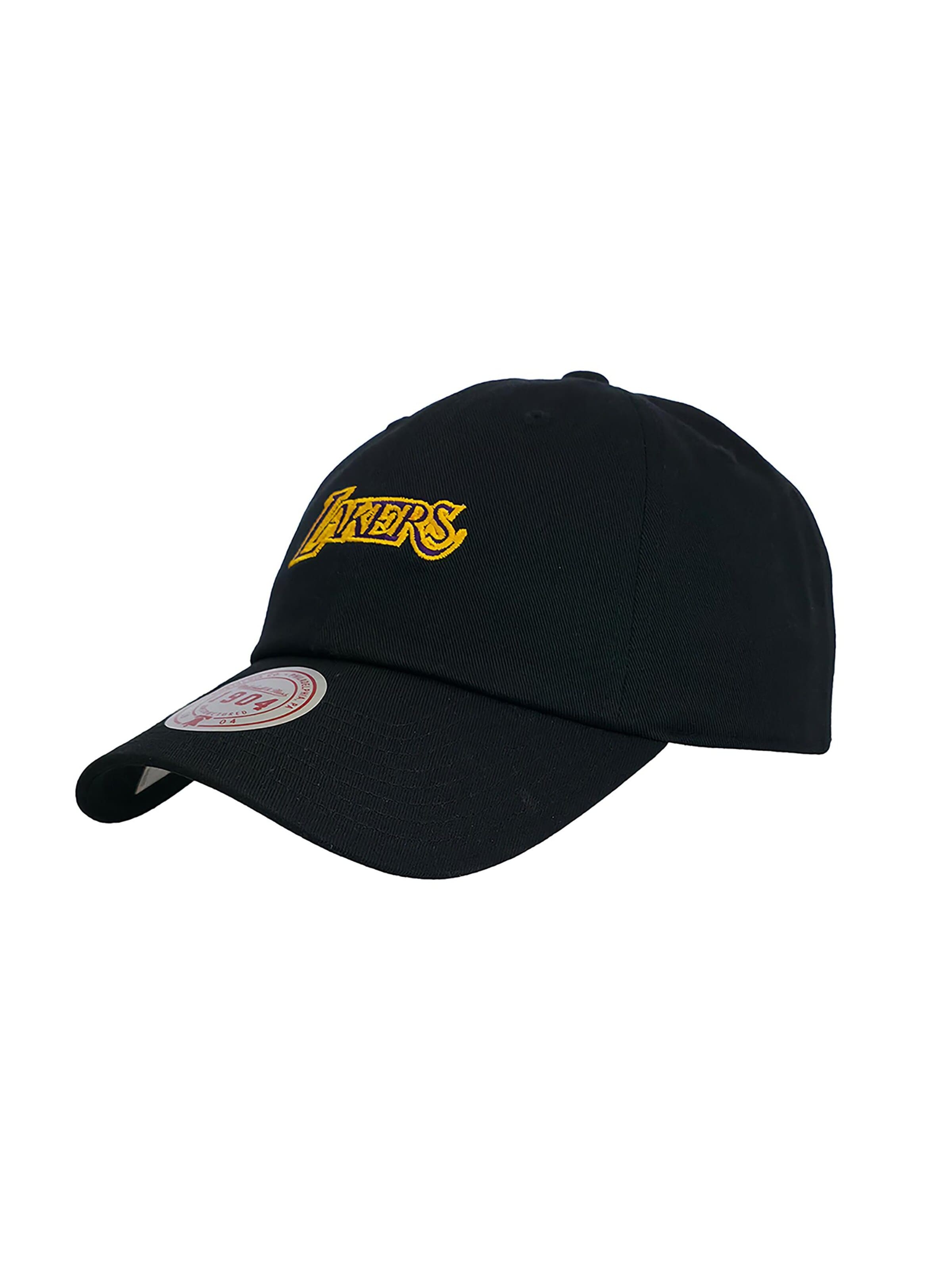 Mitchell & Ness Cap 'Los Angeles Lakers' in Black: front