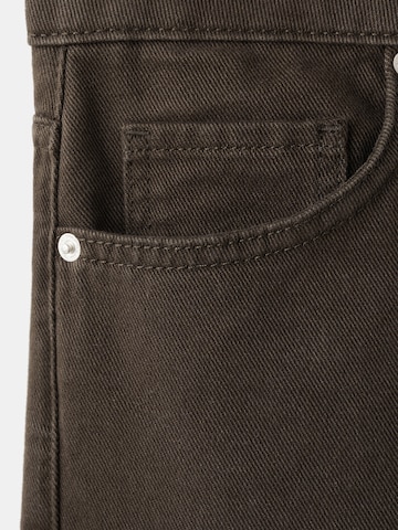 MANGO Regular Дънки 'BLANCA' в кафяво