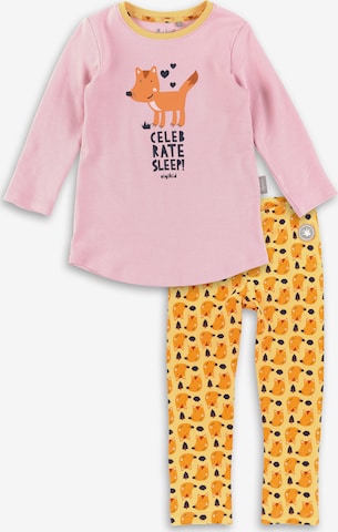 SIGIKID Комплект пижама в оранжево: отпред