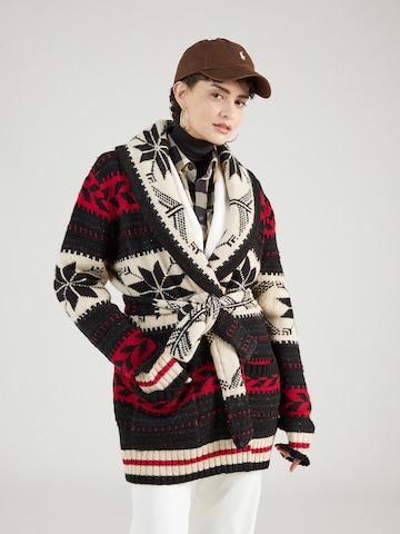 Polo Ralph Lauren Knit cardigan in Black: front