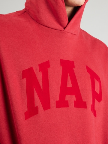 sarkans GAP Sportisks džemperis 'NAP'