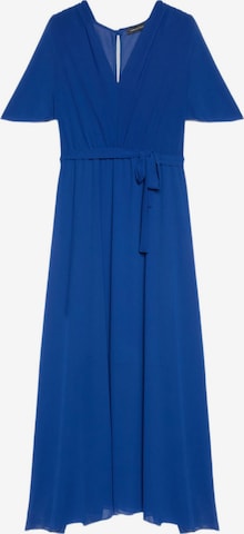 Abito di Fiorella Rubino in blu: frontale