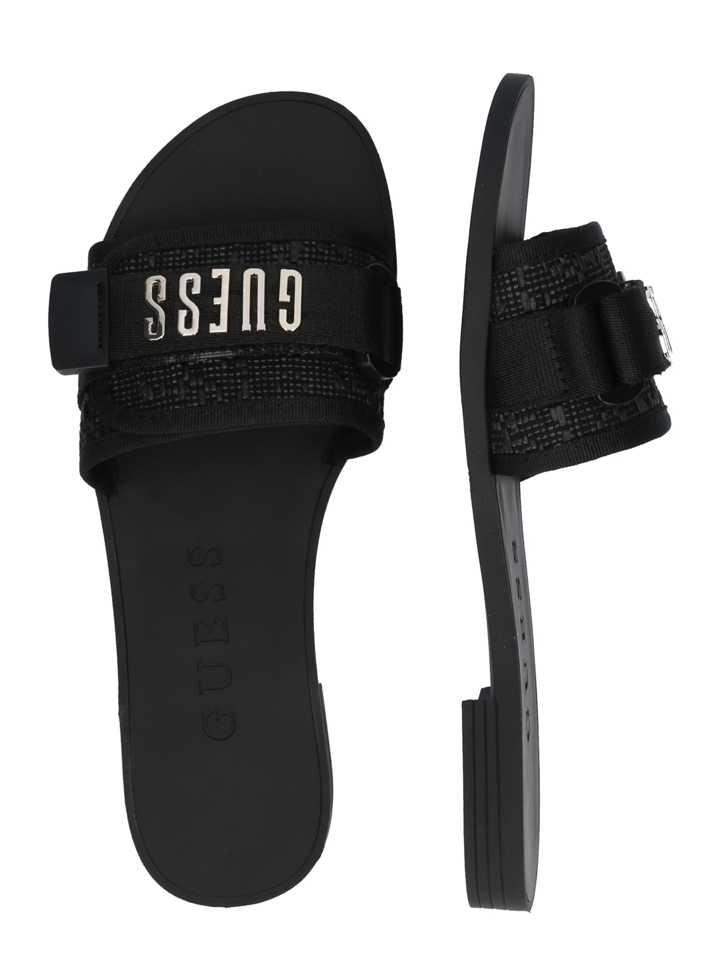 GUESS Šľapky 'ELYZE3' - Čierna