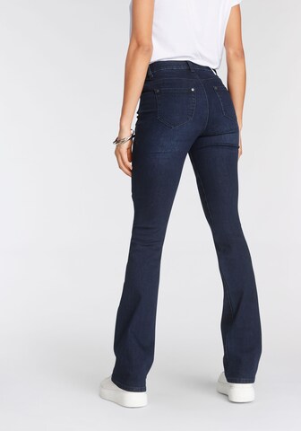 TAMARIS Flared Jeans in Blau