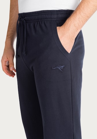 Regular Pantalon de pyjama KangaROOS en bleu